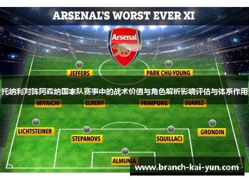 托纳利对阵阿森纳国家队赛事中的战术价值与角色解析影响评估与体系作用
